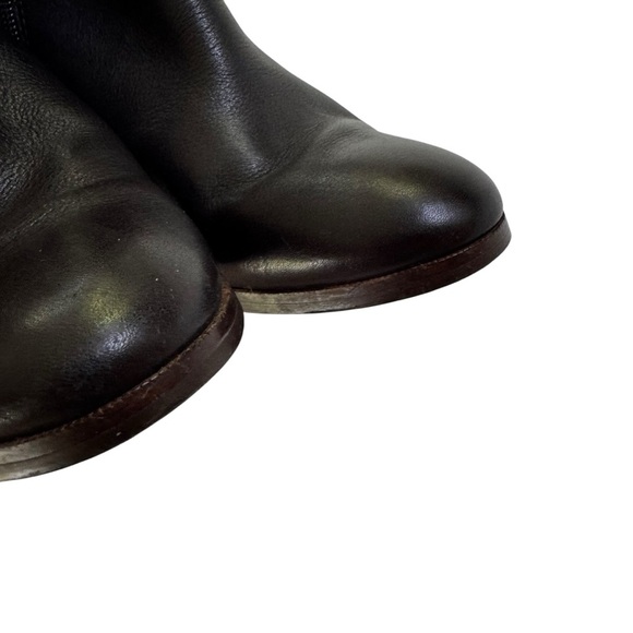 Coach Leather Hewes Bootie Ankle Boot Black Size 6 - Picture 14 of 16